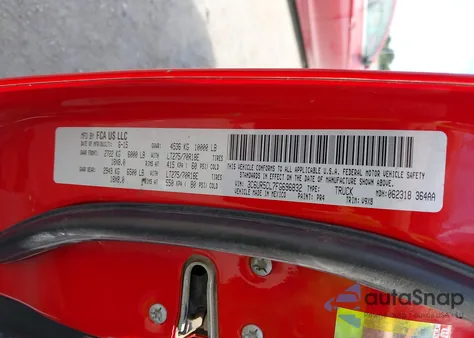 2015 Ram 2500 Tradesman from USA, damaged, VIN 3C6UR5CL7FG696832